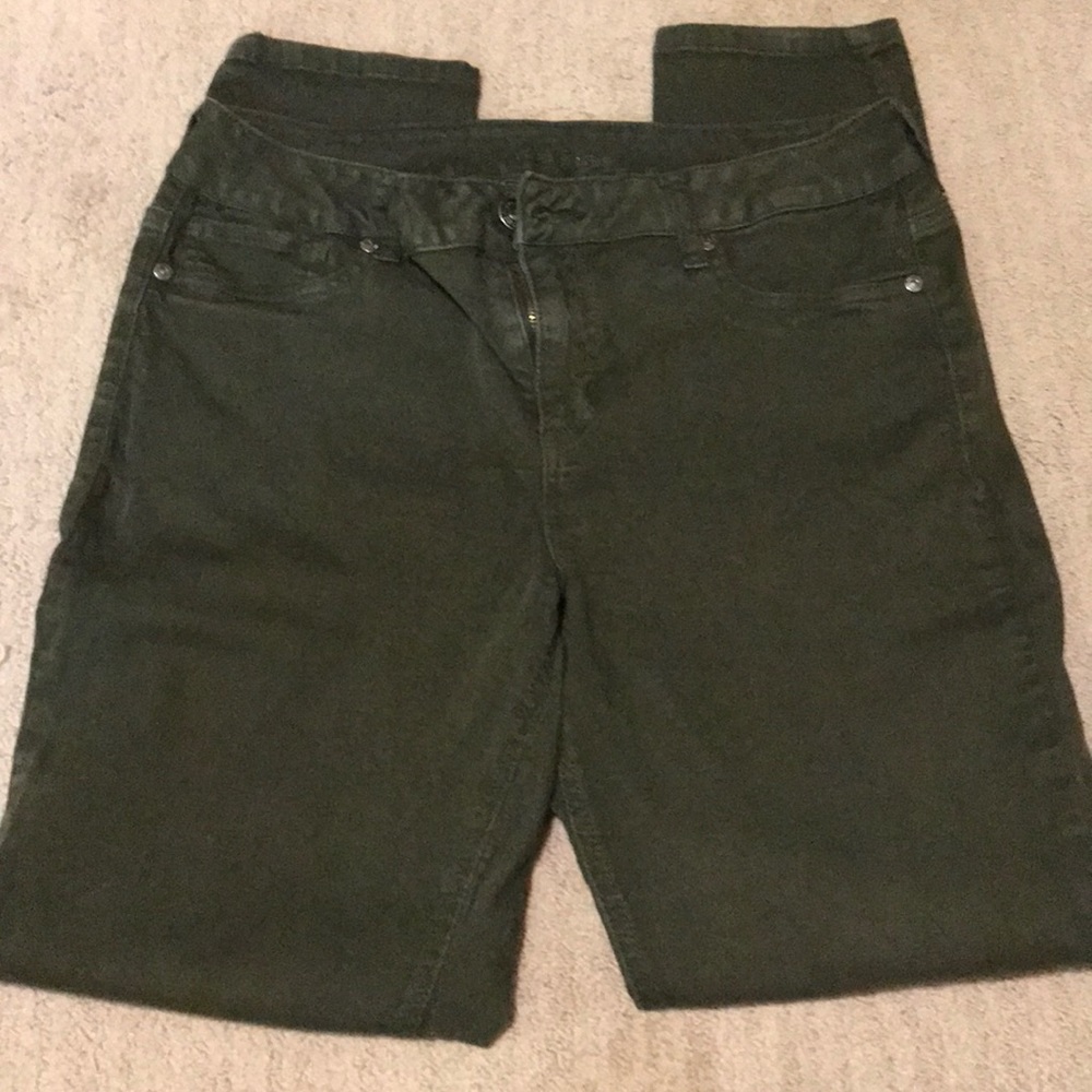 Hunter Green Jegging